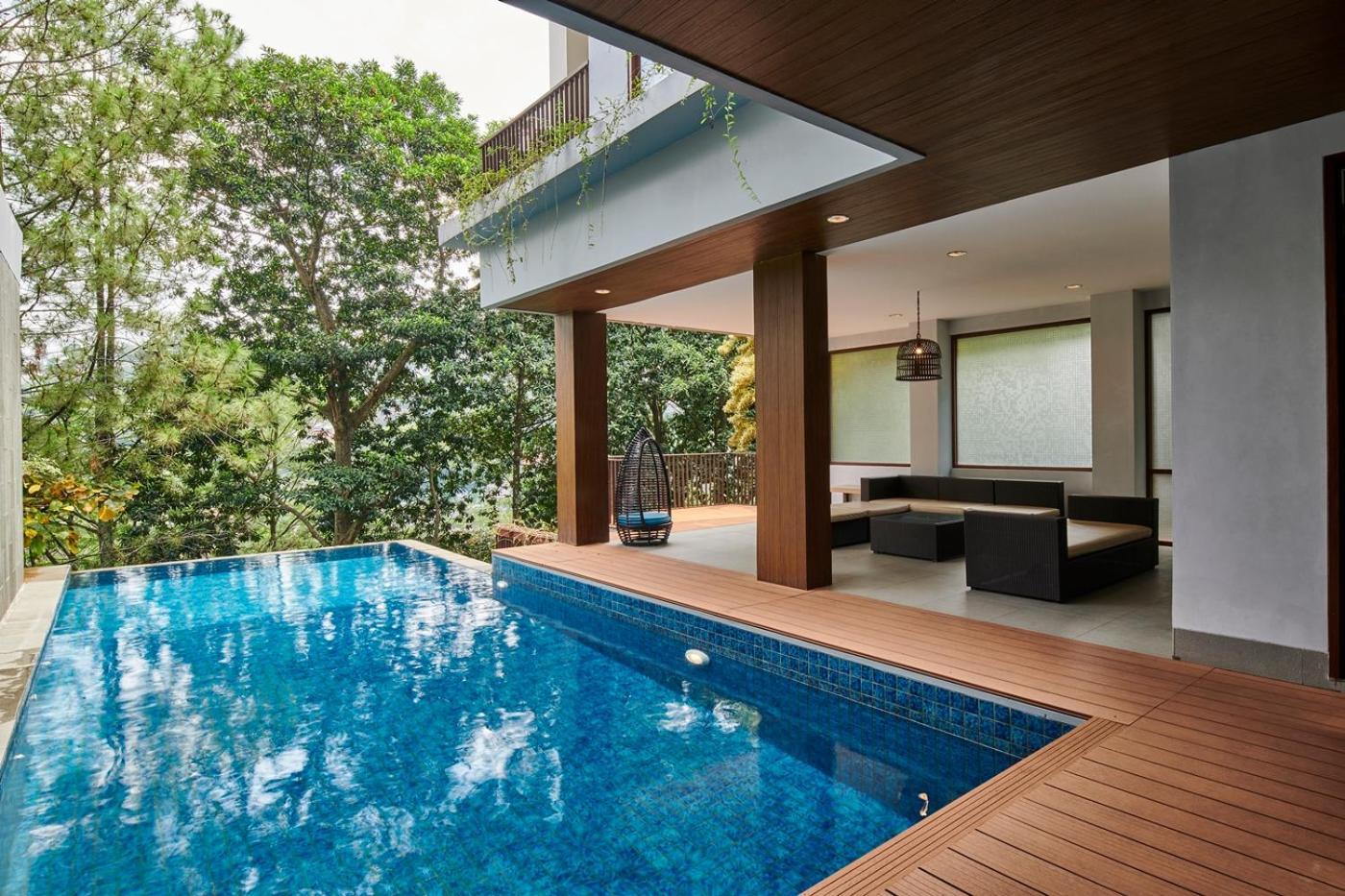 Asmaya Hill View Villa 7 Bedrooms With A Private Swimming Pool バンドゥン エクステリア 写真